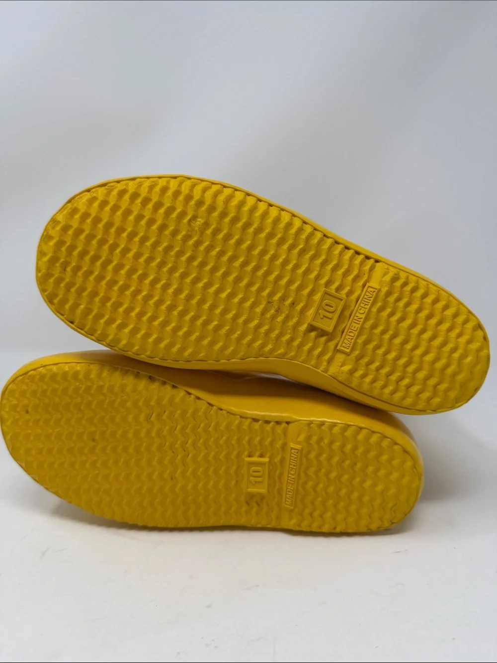 Hunter Kids Yellow Waterproof Rain Boots with Side Buckle